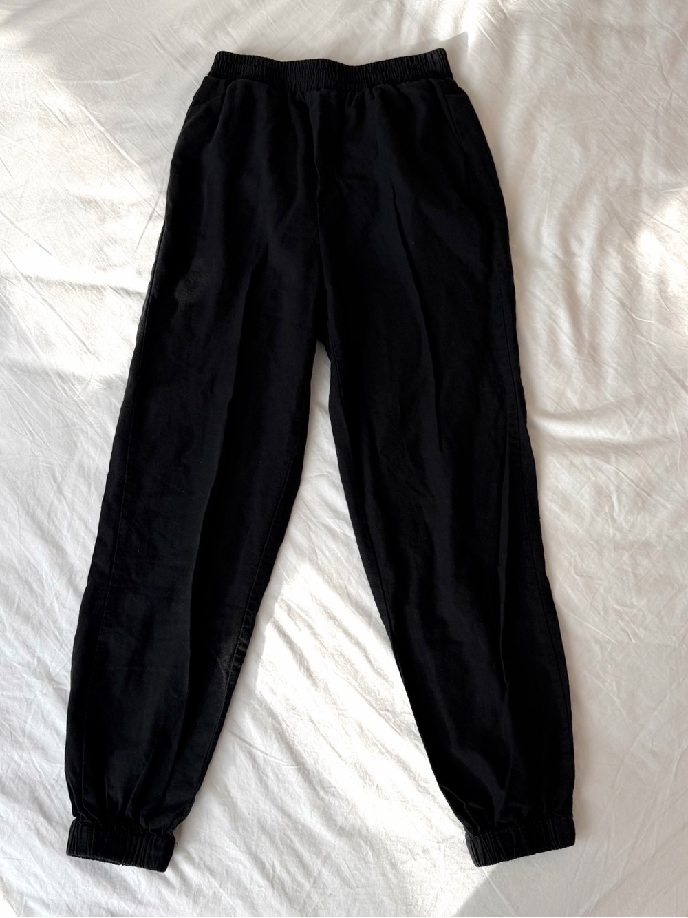 Black Linen Pants
